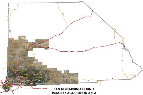 San Bernardino County Imagery Acquisition Area